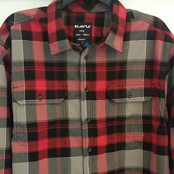 Kavu Other - NWOT! Kavu Flannel Plaid Shirt